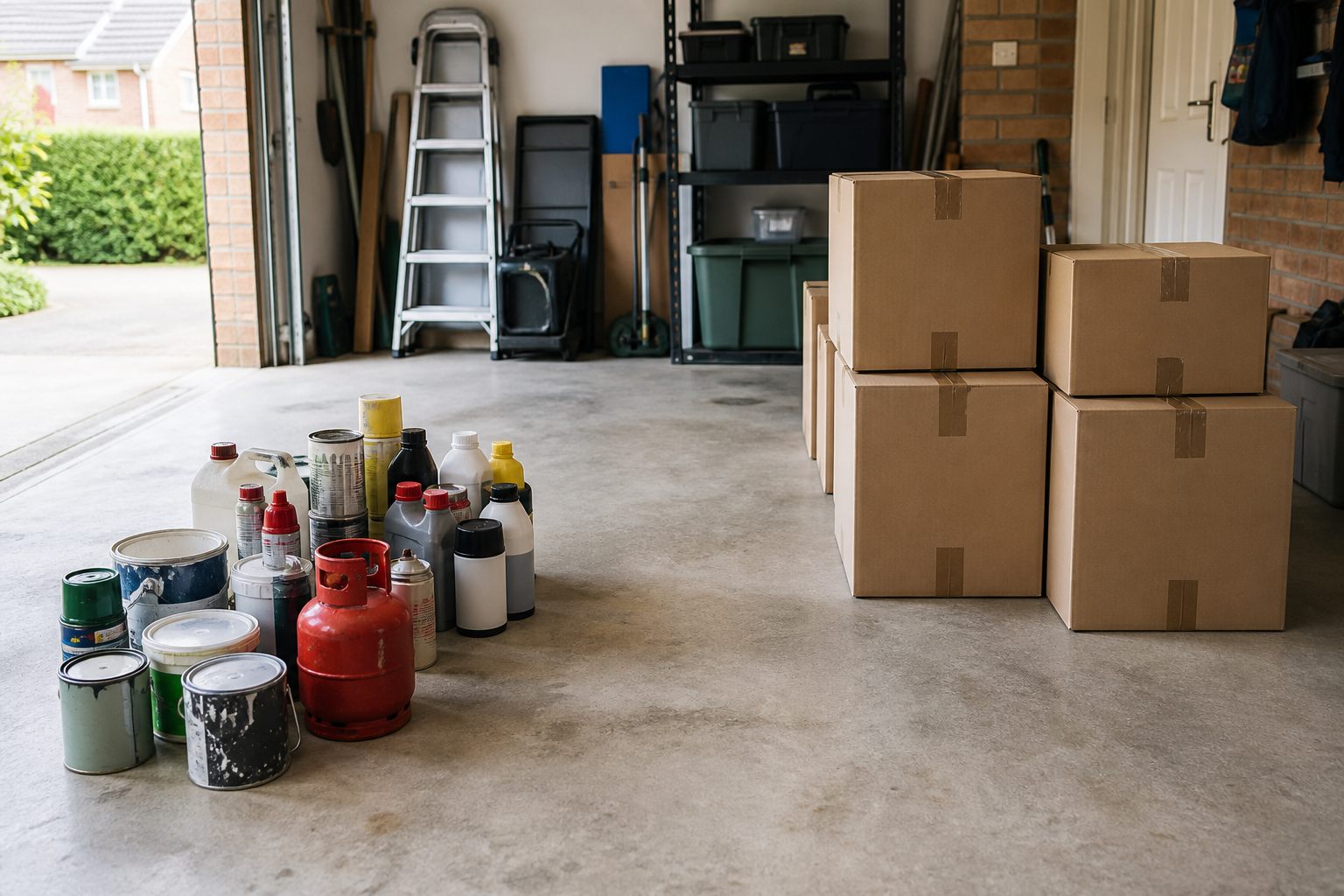 Image to represent what not to pack when moving